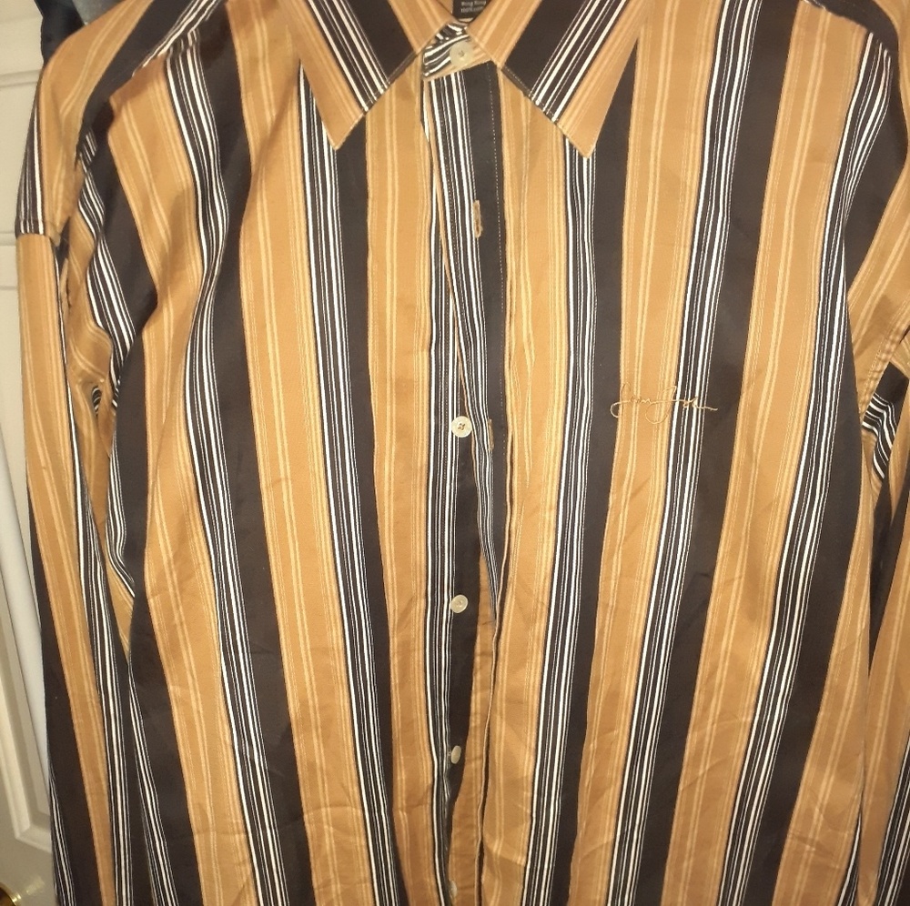 COPY - COPY - 3XL LONG SLEEVE BUTTON UP SEANJOHN SHIRT